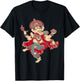 Yoga Shirts Spiritual Hindu God Ganesha Meditation T-Shirt - T-Shirt | Black