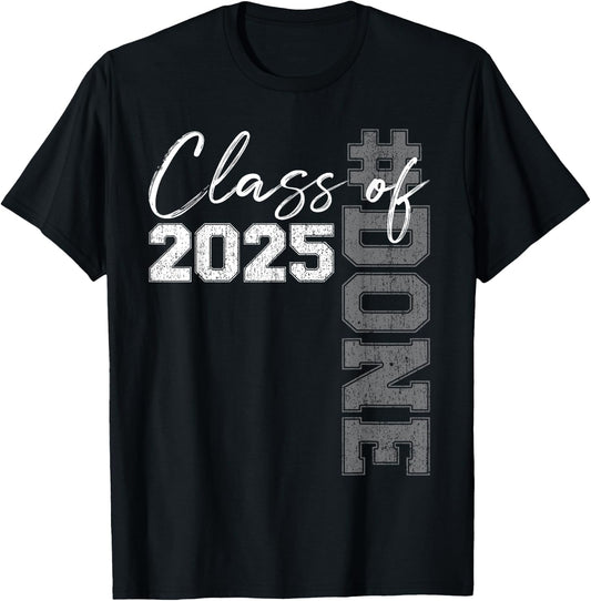 Done Class of 2025 Graduate Funny 2025 Graduation Seniors T-Shirt - T-Shirt | Black