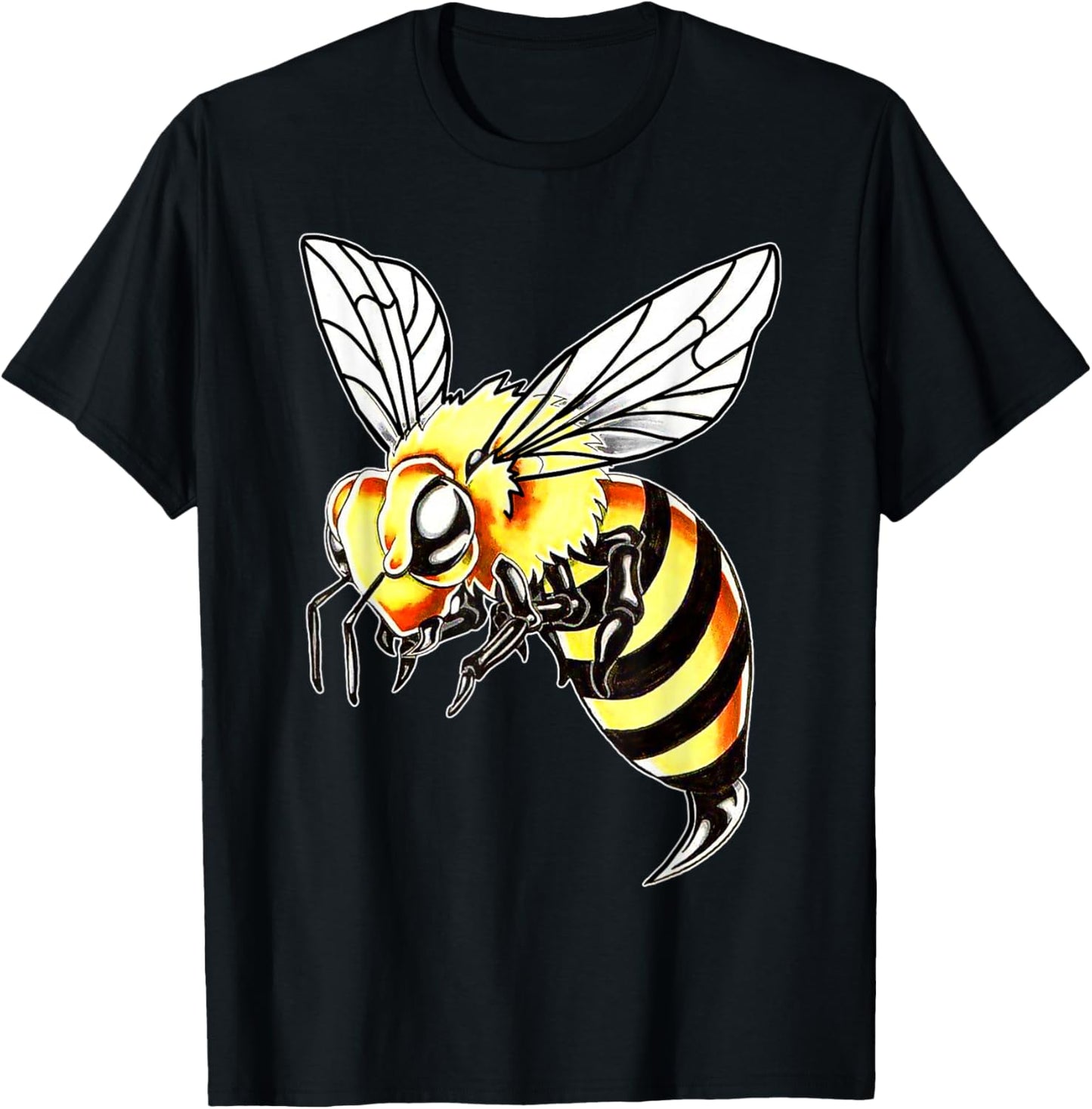 Bee Wasp Hornet Bumble Bee Stinger T-Shirt - T-Shirt | Black
