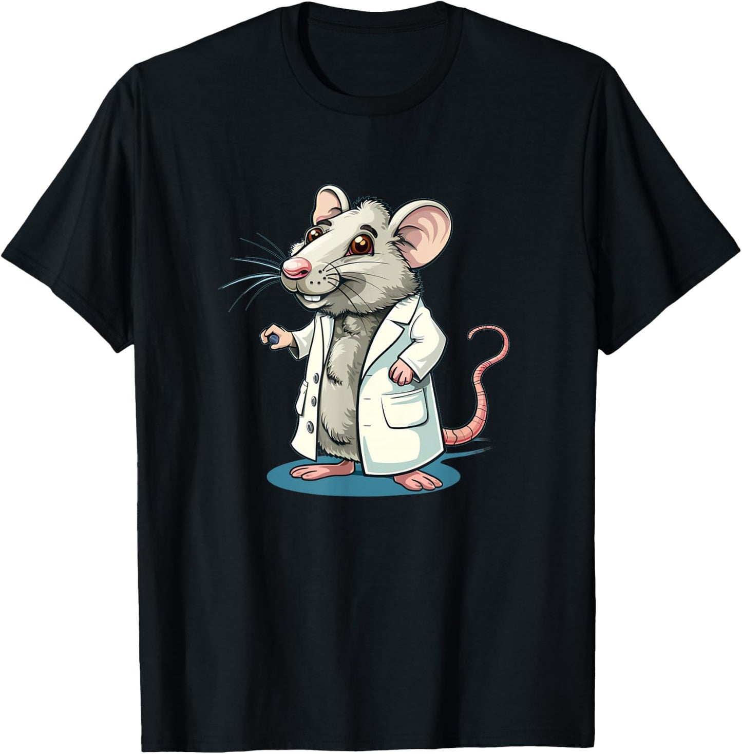Funny Science Rodent Costume for Lab Rats and Mouses Lovers T-Shirt - T-Shirt | Black