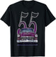 1955 55 Chevys Bel Air Classic Vintage Muscle Car Front View T-Shirt - T-Shirt | Black