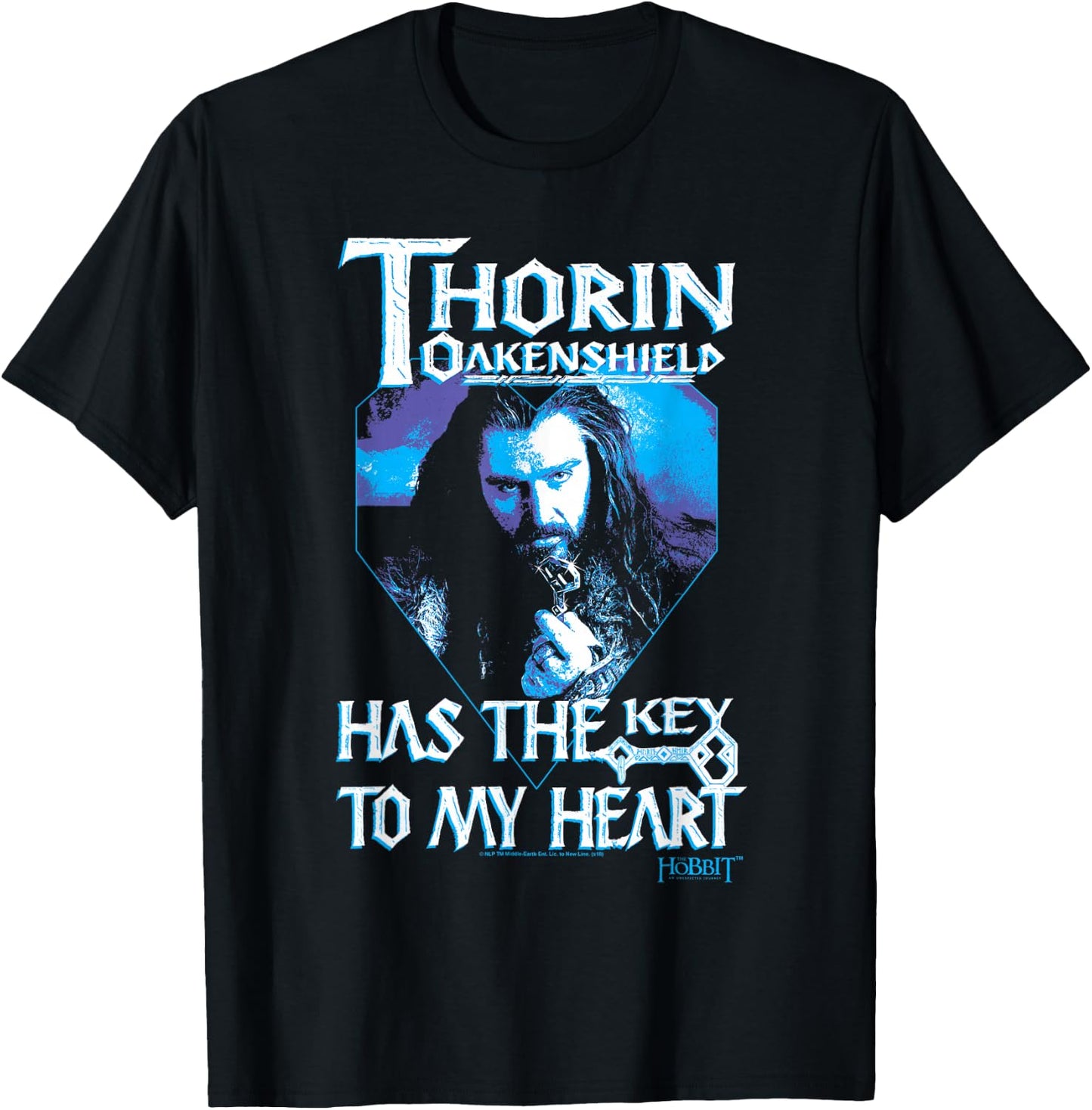 The Hobbit Thorin's Key T-Shirt - T-Shirt | Black