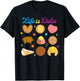 Life Is Dulce Mexican Candy Latina Hispanic Heritage Month T-Shirt - T-Shirt | Black
