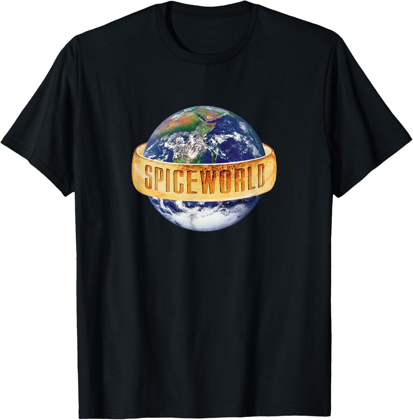 Official Spice Girls Spice World T-Shirt - T-Shirt | Black