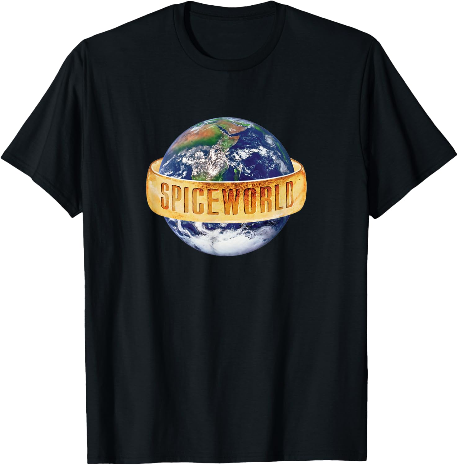 Official Spice Girls Spice World T-Shirt - T-Shirt | Black