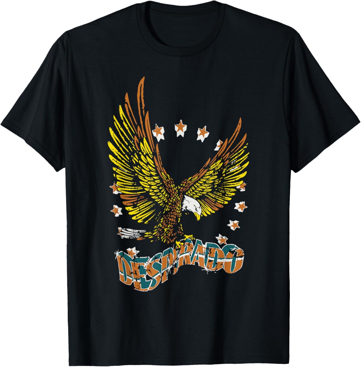 Desperado Cowboy Eagle T-Shirt - T-Shirt | Black