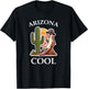 Arizona Cool Lizard Cactus T-Shirt - T-Shirt | Black