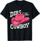 Dibs on the Cowboy T-Shirt - T-Shirt | Black