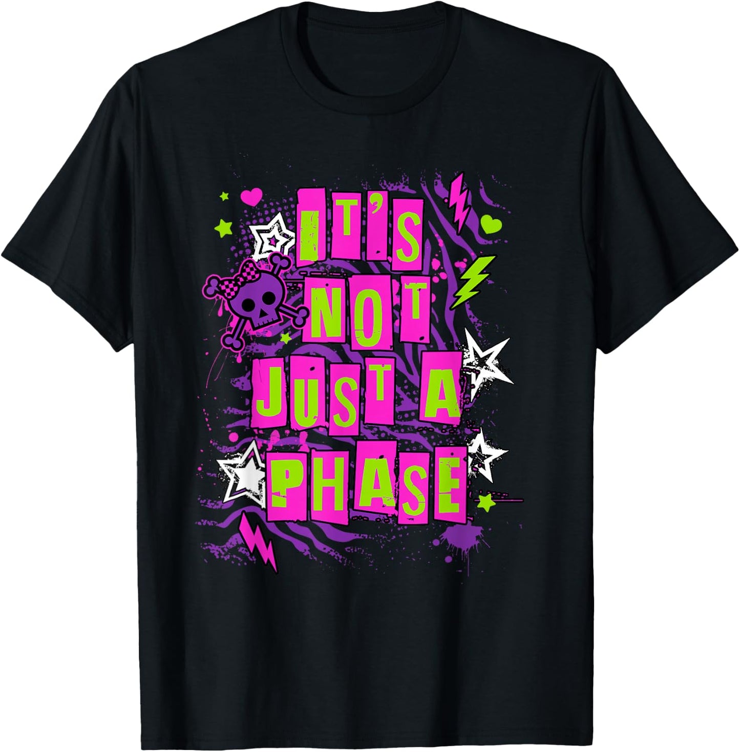 Ripple Junction It’s Not Just a Phase Scene Kid T-Shirt - T-Shirt | Black
