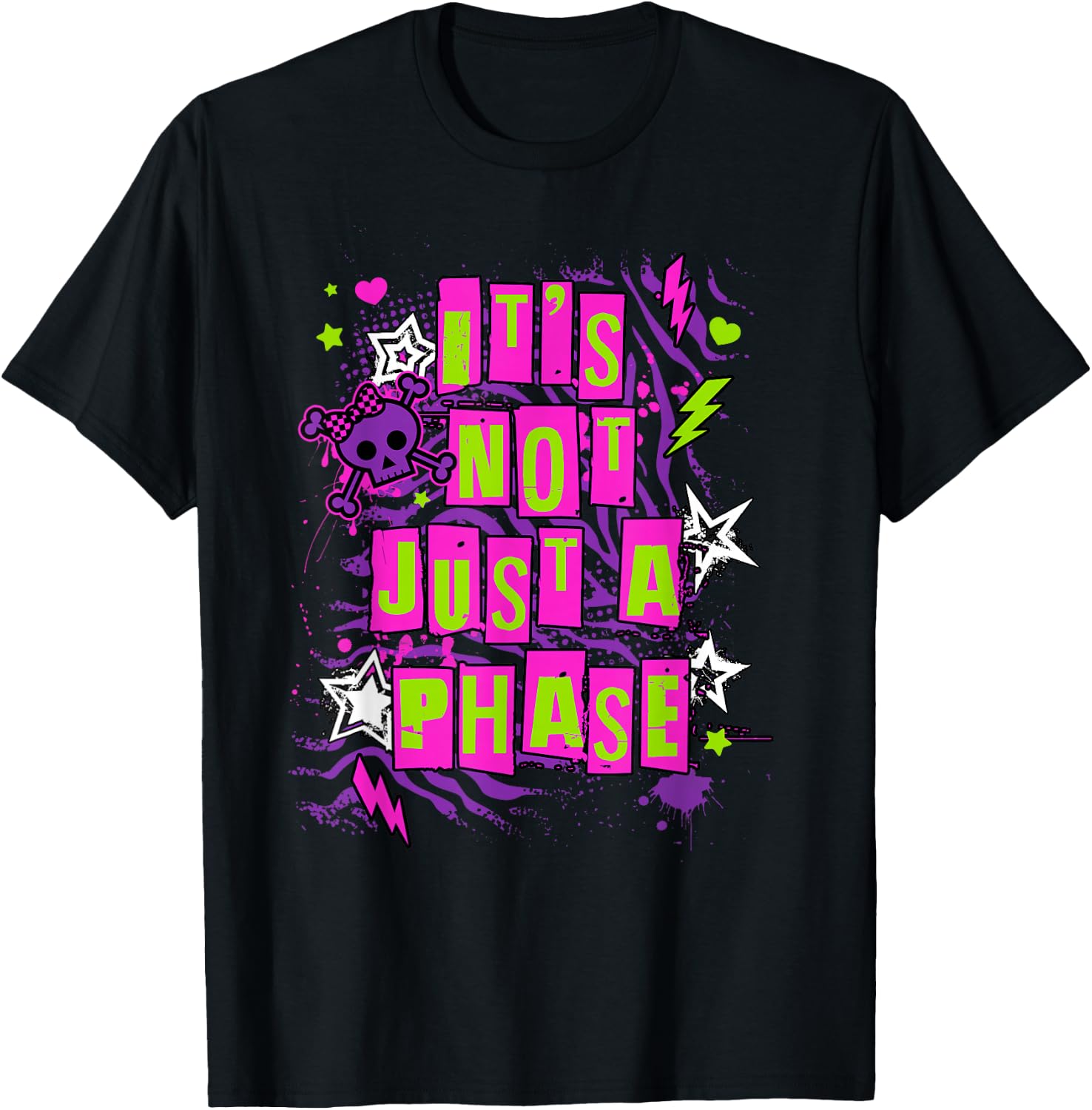 Ripple Junction It’s Not Just a Phase Scene Kid T-Shirt - T-Shirt | Black