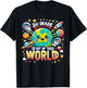 2nd Grade Is out Of This World Space Planets Teacher T-Shirt - T-Shirt | Black
