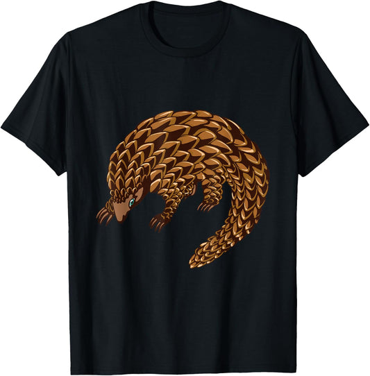 Pangolin T Shirt - Save The Pangolins T-Shirt - T-Shirt | Black