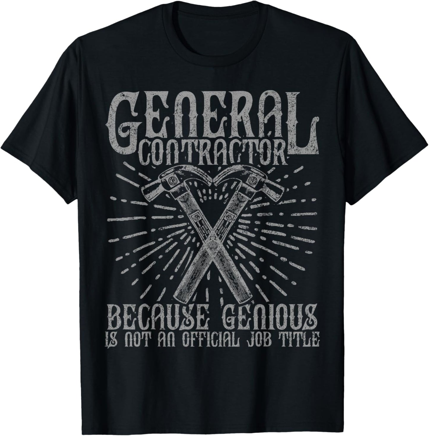 General Contractor T-Shirt - T-Shirt | Black