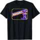 Marvel Guardians of The Galaxy Vol. 3 Vintage Rocket Stripe T-Shirt - T-Shirt | Black