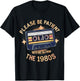 Please Be Patient With Me I'm From The 80s Cassette Retro T-Shirt - T-Shirt | Black