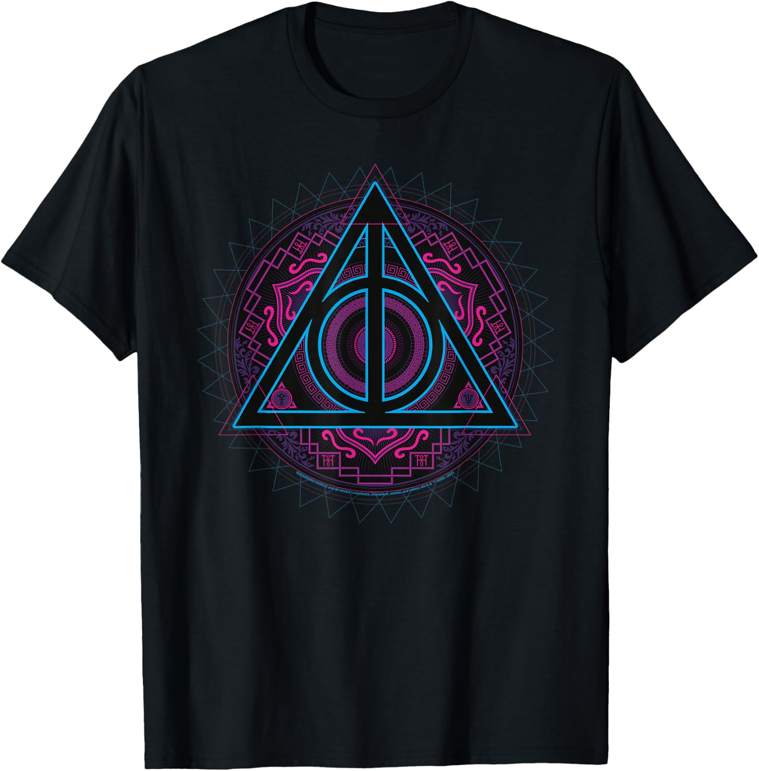 Harry Potter The Sign of the Deathly Hallows T-Shirt - T-Shirt | Black