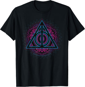 Harry Potter The Sign of the Deathly Hallows T-Shirt - T-Shirt | Black