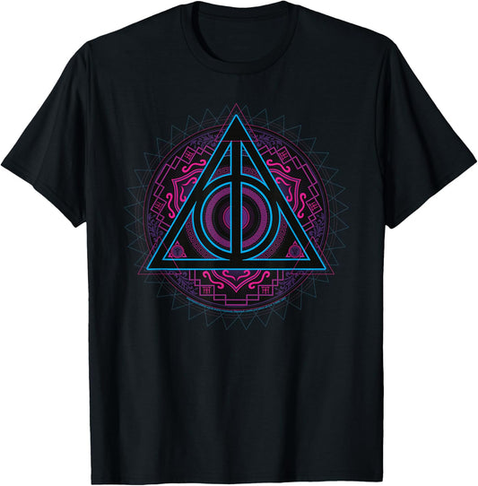 Harry Potter The Sign of the Deathly Hallows T-Shirt - T-Shirt | Black