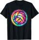 Volleyball Player Ball Women Men Kids T-Shirt - T-Shirt | Black