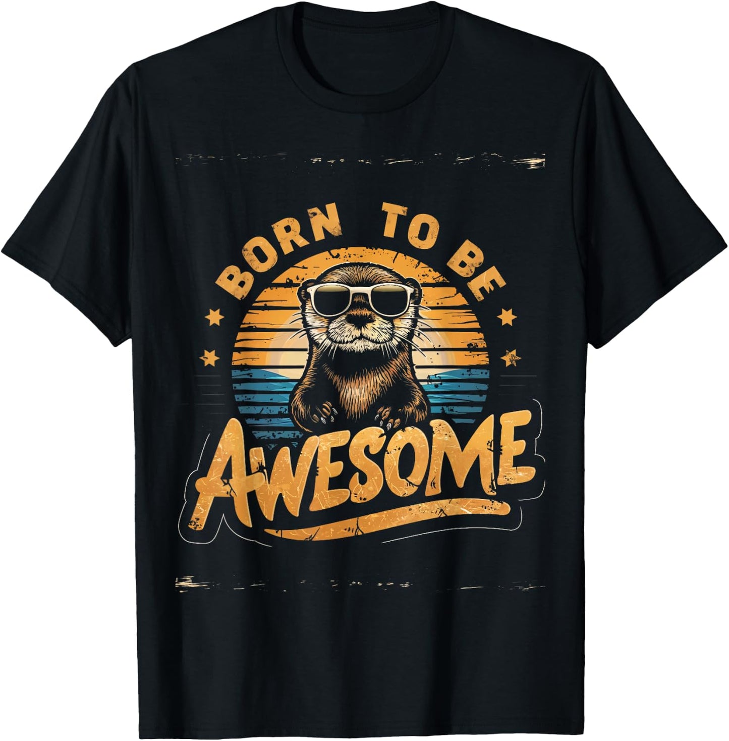 Born to Be Awesome T-Shirt - T-Shirt | Black