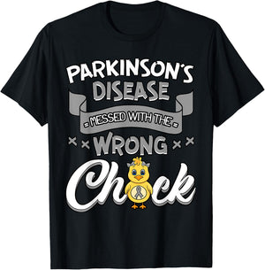 Parkinsons Disease Gray Degenerative Disorder Neurologists T-Shirt - T-Shirt | Black