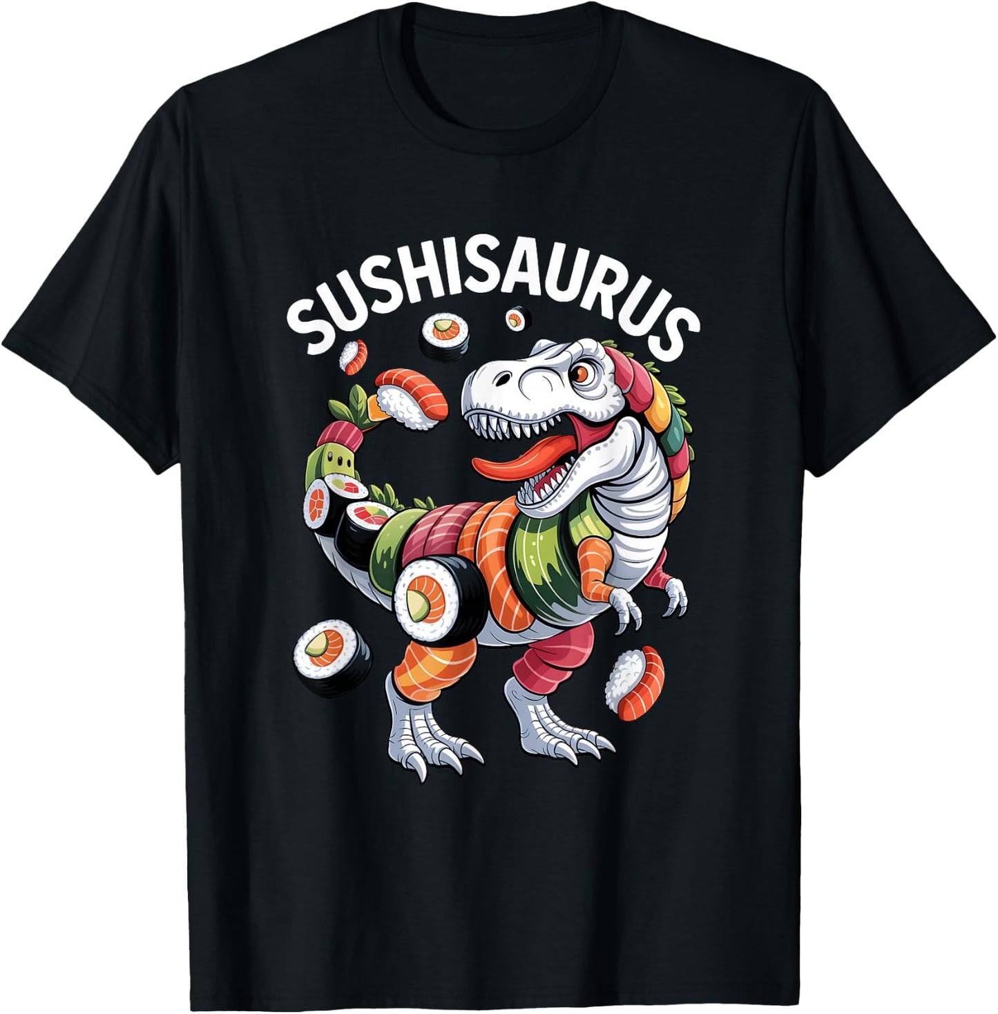 Roll Foodie T-Shirt - T-Shirt | Black