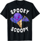 Spooky Scoopy Melting Jack o Lantern Ice Cream Halloween Men Women Kids T-Shirt - T-Shirt | Black