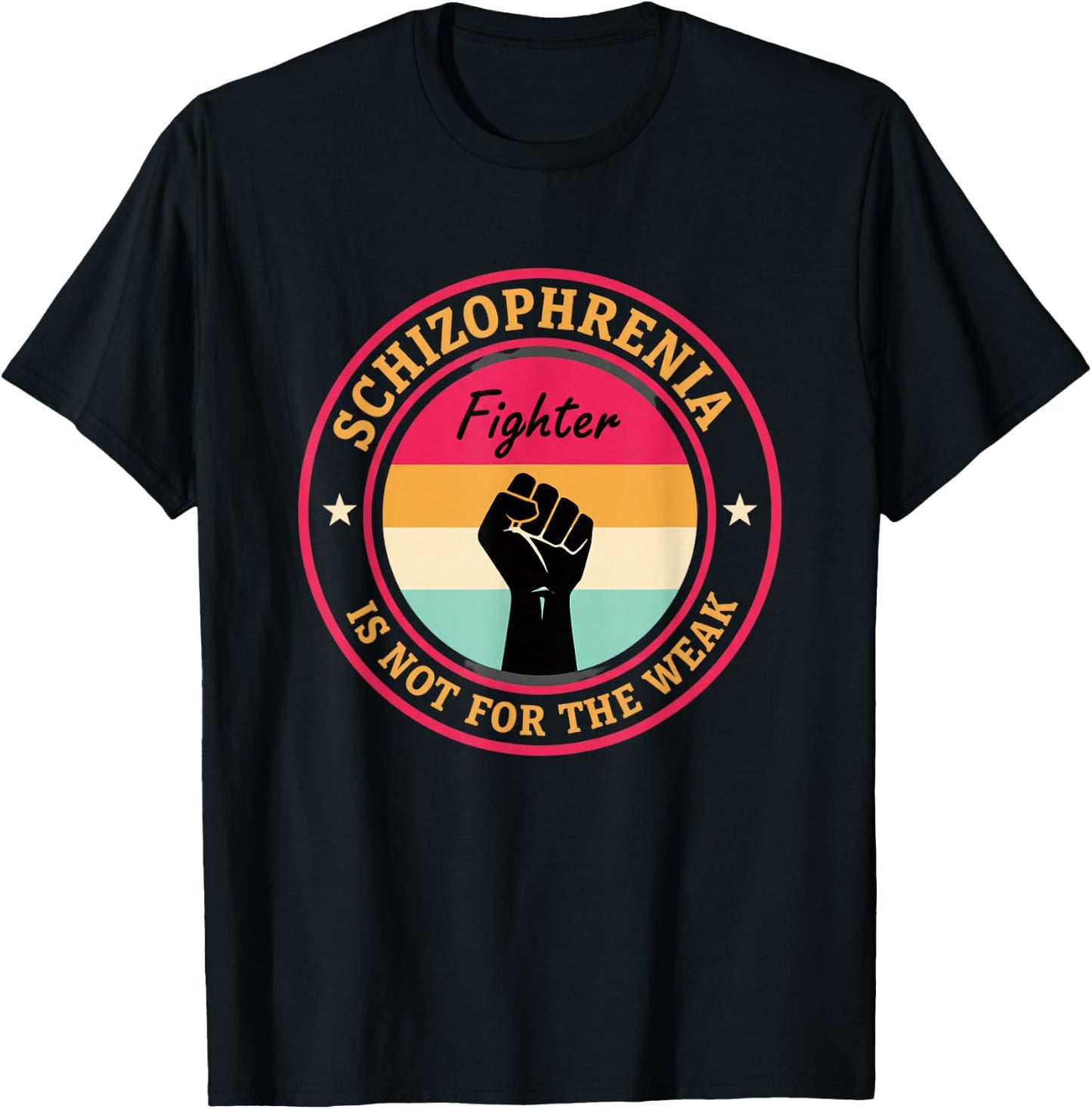 End The Stigma, Support T-Shirt - T-Shirt | Black