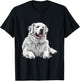 Great Pyrenees Dog Breed Graphic T-Shirt - T-Shirt | Black