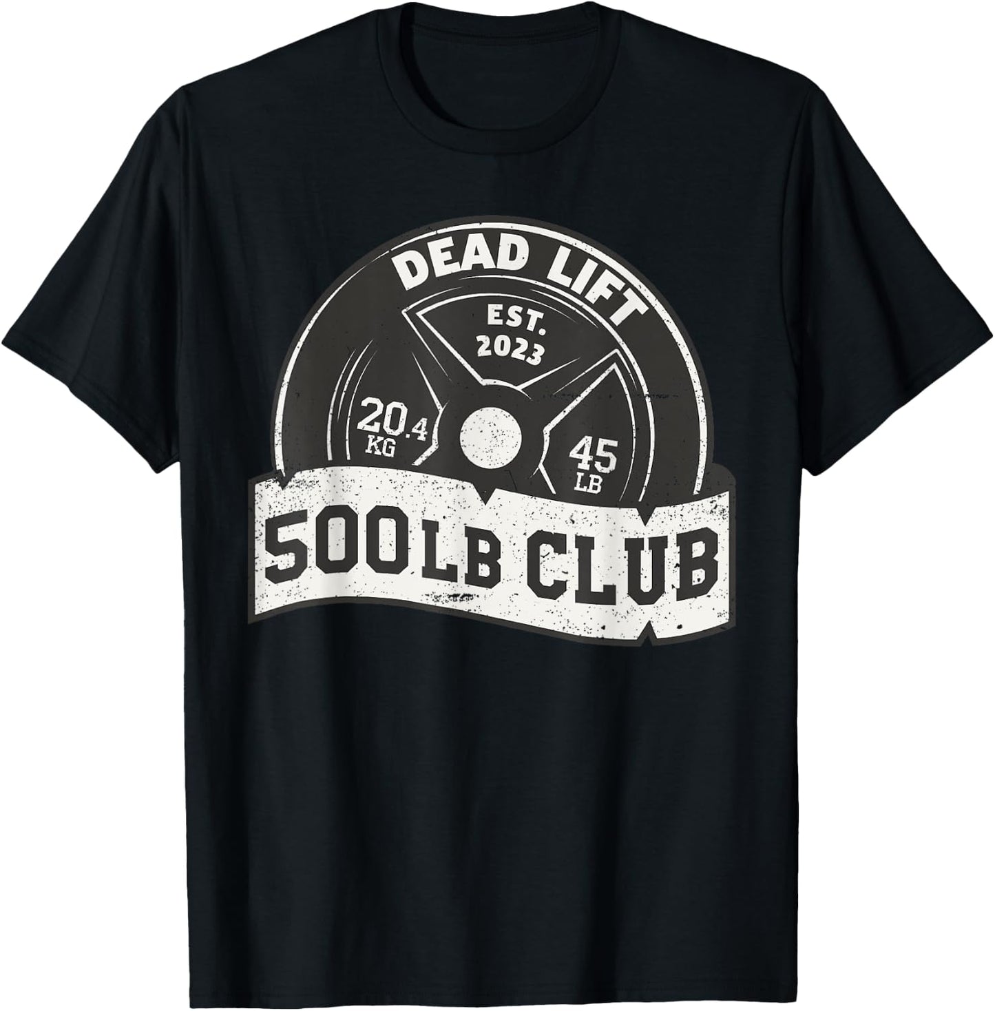 500 Lb Pound Club Dead Lift Bench Press Squat Train Women T-Shirt - T-Shirt | Black