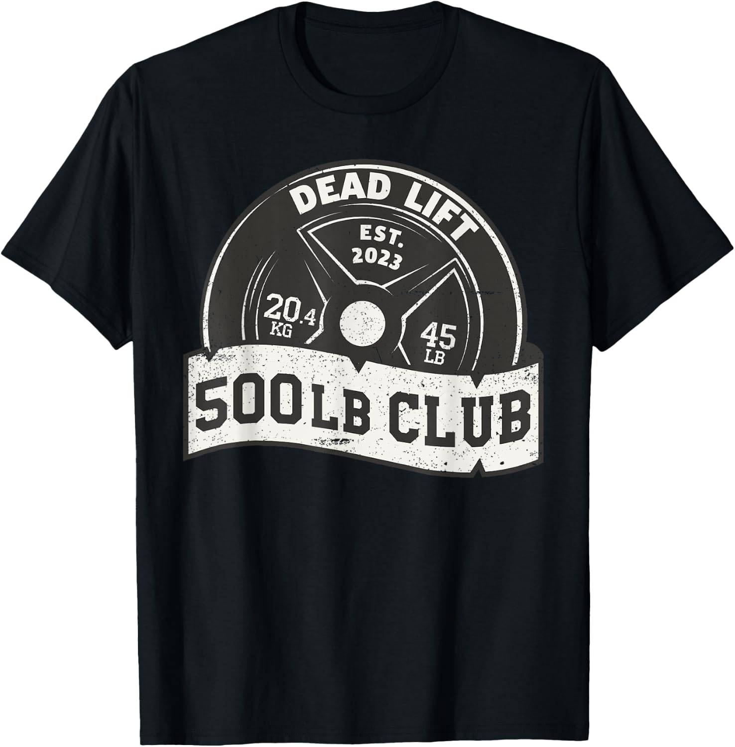500 Lb Pound Club Dead Lift Bench Press Squat Train Women T-Shirt - T-Shirt | Black
