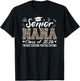 Senior Nana 2026 Proud Nana Of Class Of 2026 Nana Grandma T-Shirt - T-Shirt | Black