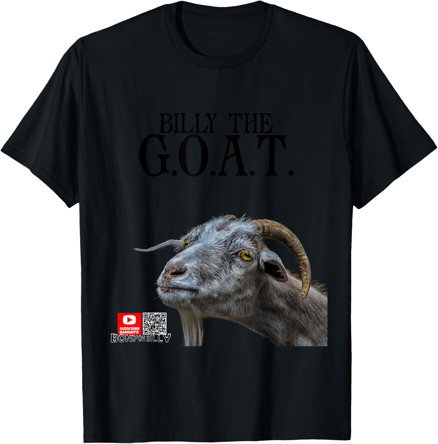 Billy goat T-Shirt - T-Shirt | Black