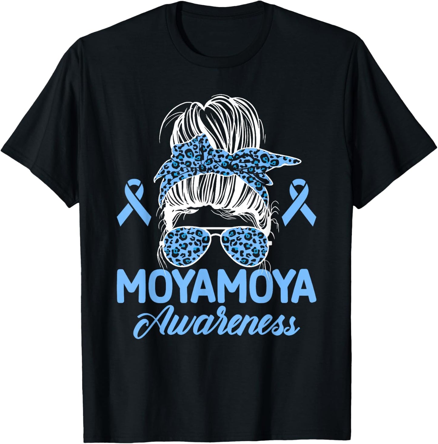 Moyamoya Warrior Moyamoya Disease Awareness T-Shirt - T-Shirt | Black
