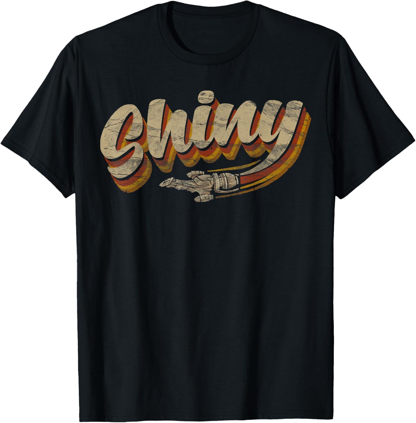 Vintage Retro Shiny Since 2002 Vintage Firefly Serenity T-Shirt - T-Shirt | Black