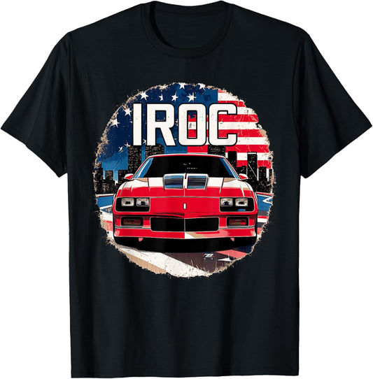 1980's IROC, IROC-Z Muscle Car American Muscle Retro classic T-Shirt - T-Shirt | Black