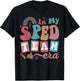 Retro In My Sped Team Era Teacher Back To School Women Kids T-Shirt - T-Shirt | Black