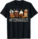 Office Manager Horror Fall Coffee Spooky Halloween Pumpkin T-Shirt - T-Shirt | Black