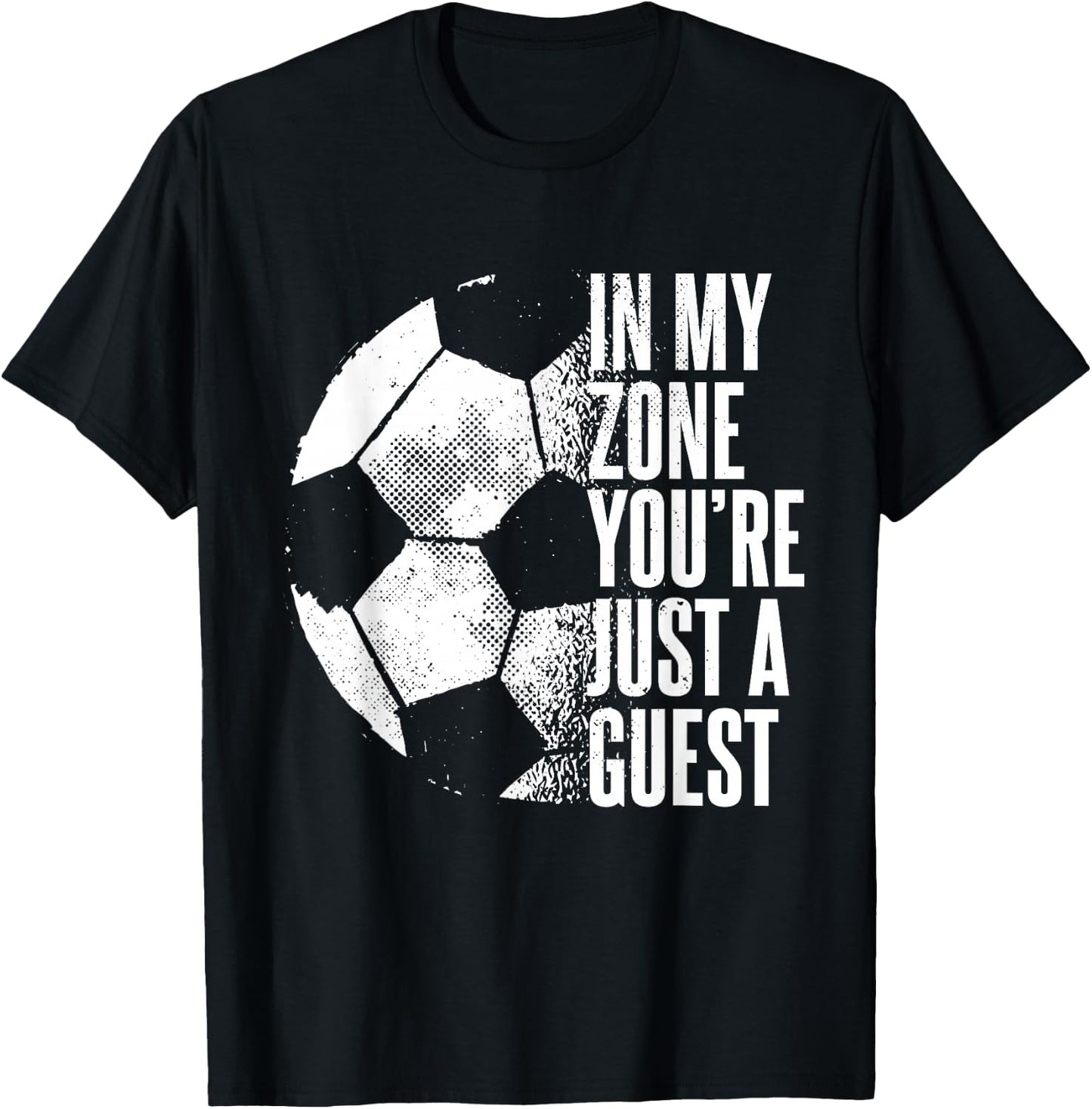 Defender Soccer Goalie Goaltender T-Shirt - T-Shirt | Black