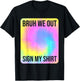 Tie Dye Bruh We Out Sign My Shirt Teacher Summer Break T-Shirt - T-Shirt | Black