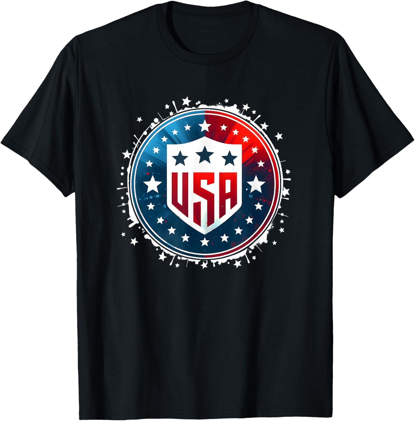 Basketball USA 2024 USA Team T-Shirt - T-Shirt | Black