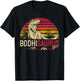 Bodhi Saurus Funny Personalized Dinosaur T Rex Name Boy Gift T-Shirt - T-Shirt | Black