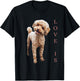 Poodle Shirt Women Men Kids Dog Mom Dad Love Is Pet Gift T-Shirt - T-Shirt | Black