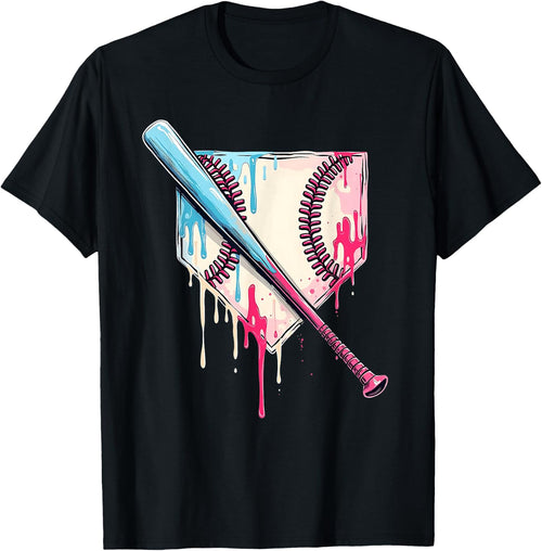 Cool Sport Baseball Home Plate Drip With Sprinkles Drip