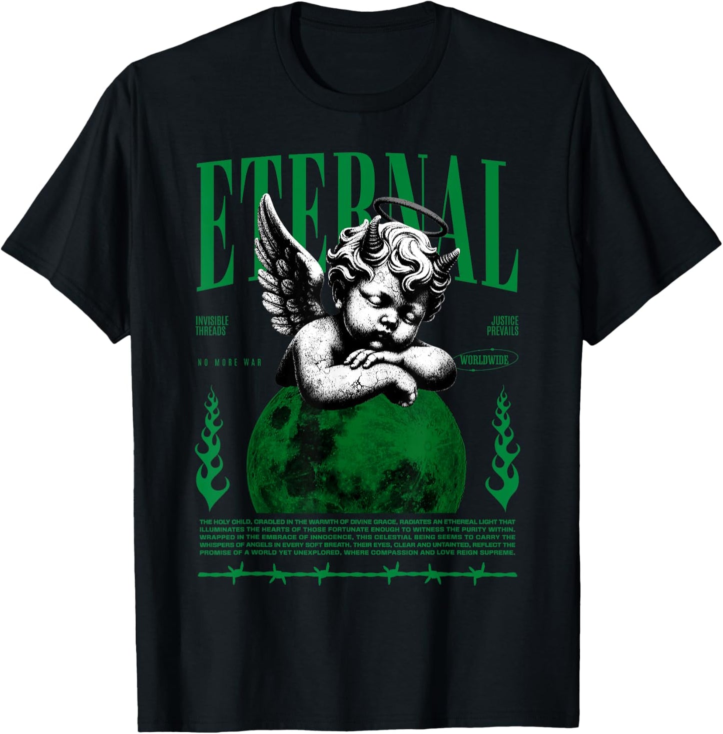 Eternal Lucky Green 5s Matching Women T-Shirt - T-Shirt | Black