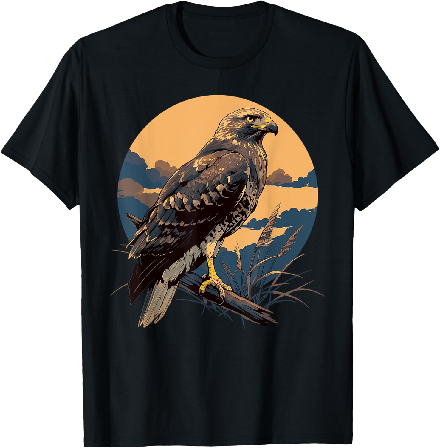 Hawks Hawk T-Shirt - T-Shirt | Black