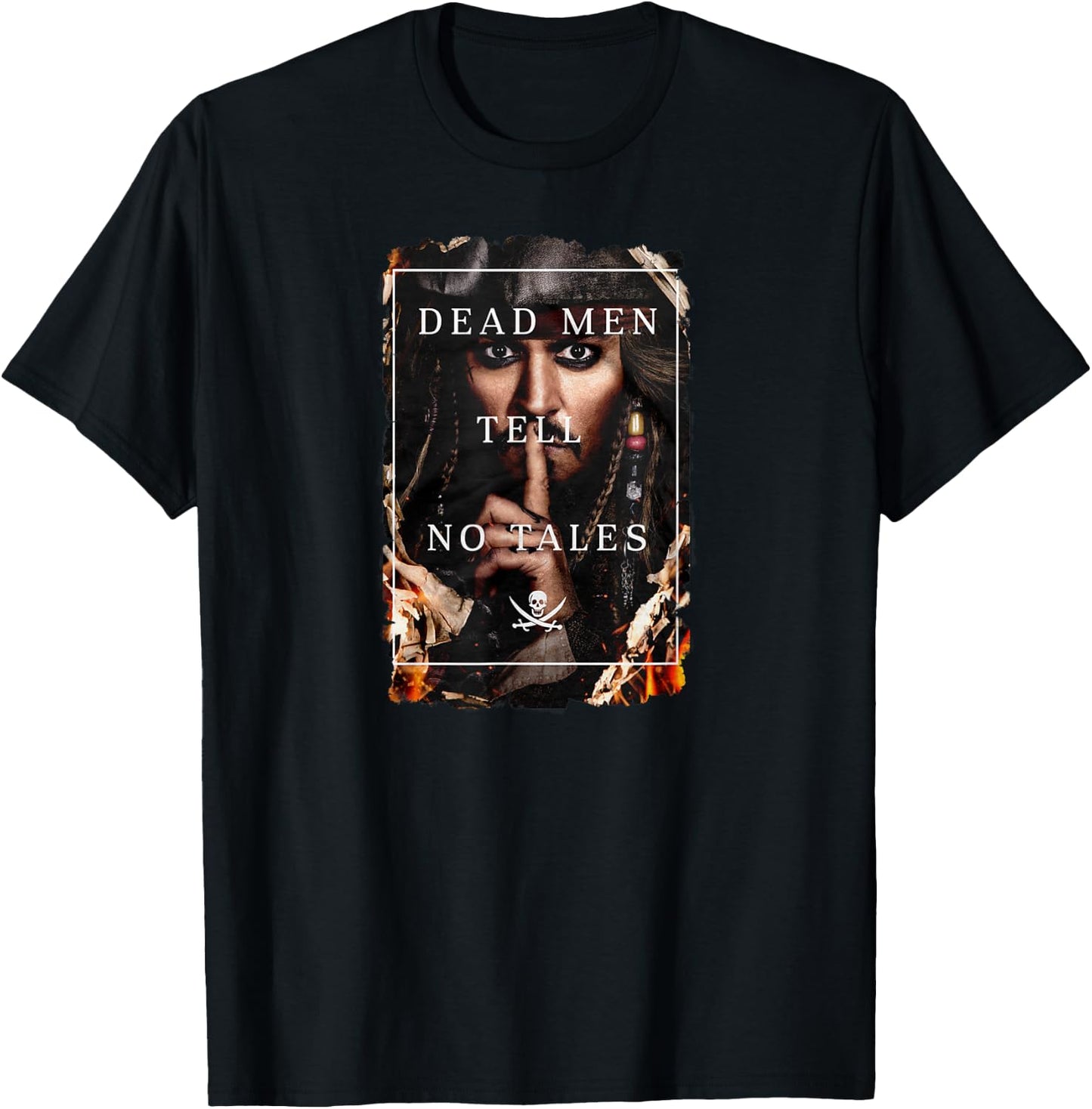 Disney - Pirates of The Caribbean: Dead Men Tell No Tales T-Shirt - T-Shirt | Black