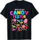 Official Candy Tester - Lollipop Candy Lovers Sweets T-Shirt - T-Shirt | Black