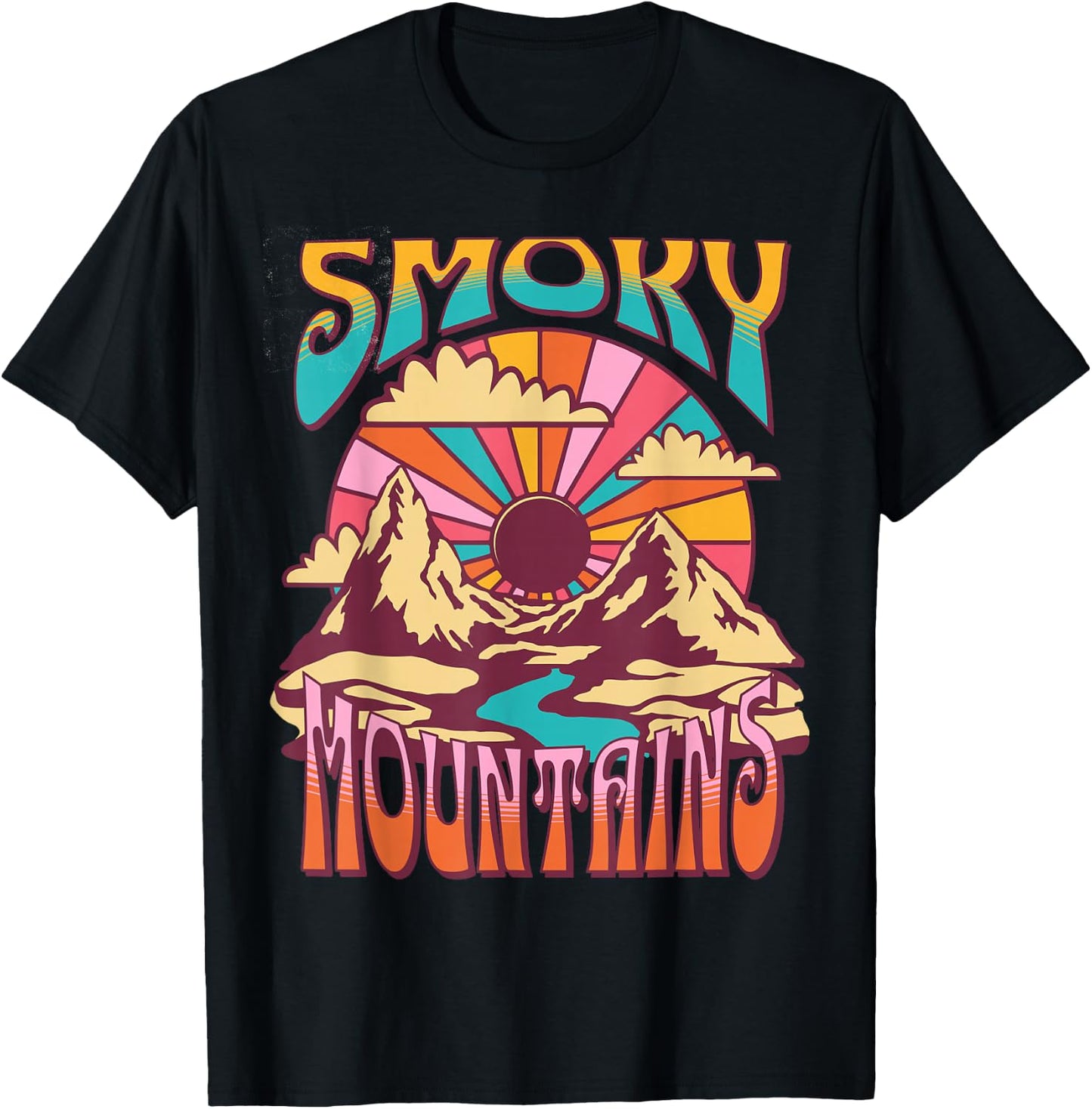 Smoky Mountains T-Shirt - T-Shirt | Black