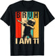 11 Year Old Birthday Dabbing Boy Bruh It's My 11th Birthday T-Shirt - T-Shirt | Black